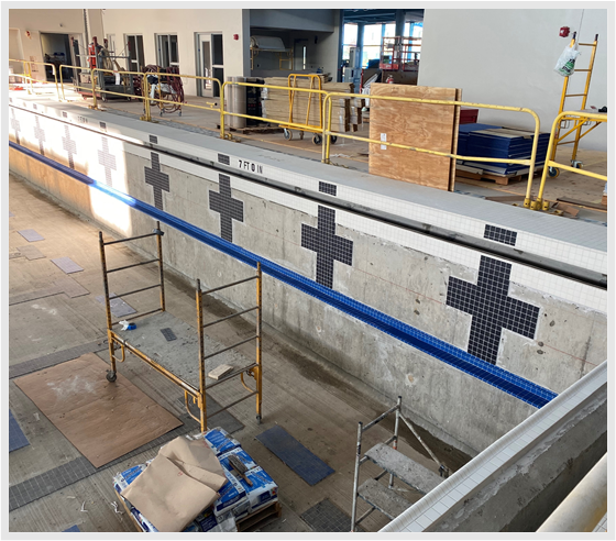 Pool construction
